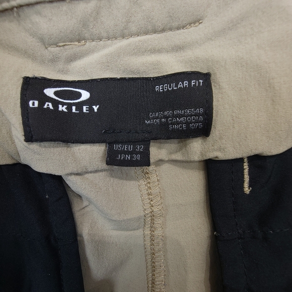 Oakley Take Pro 3.0 Golf Pants Mens Size 32x32 Pants Tan - Picture 4 of 9